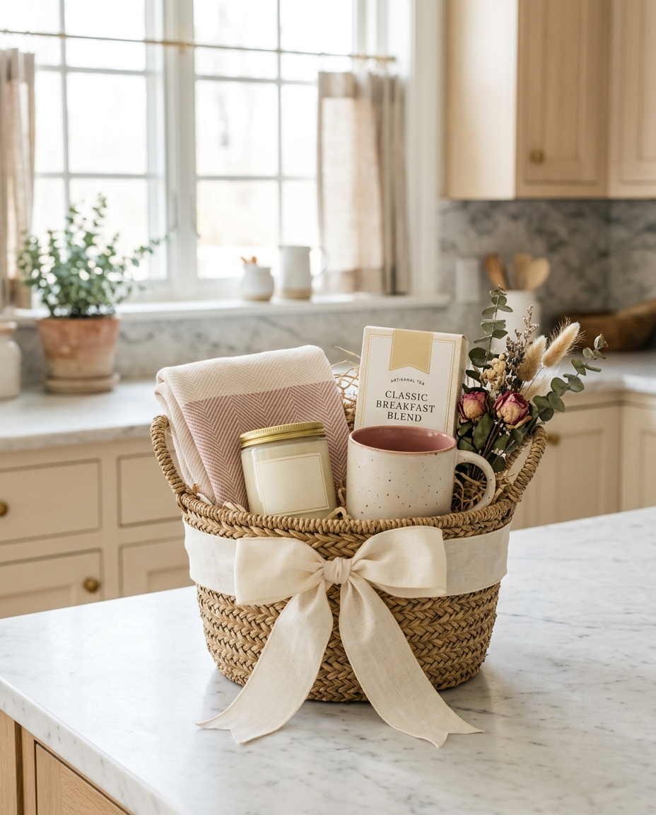 Welcome & Warmth — gift basket by Tiffany's Gift Almanac